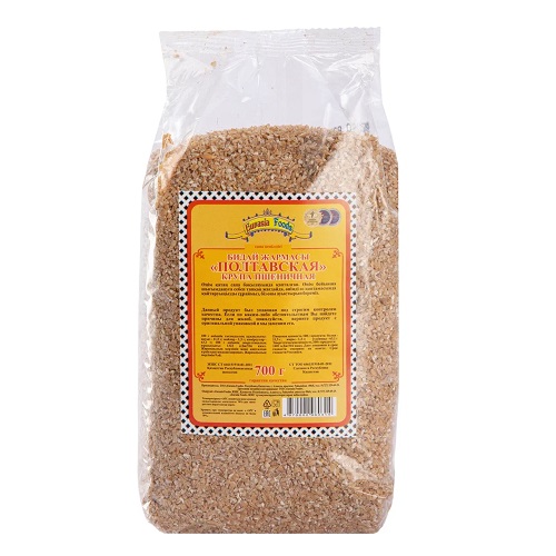 Eurasia Foods крупа пшеничная, 700 гр